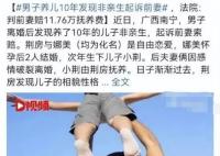 男子養兒10年發現非親生起訴前妻 真相讓男子痛不欲生