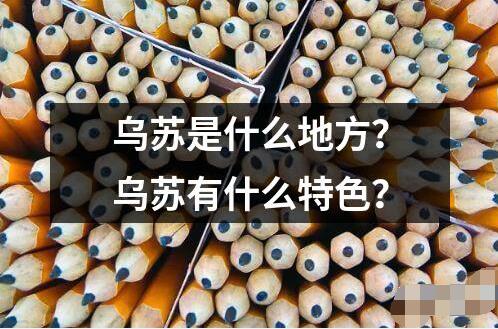 烏蘇是什么地方？烏蘇有什么特色？