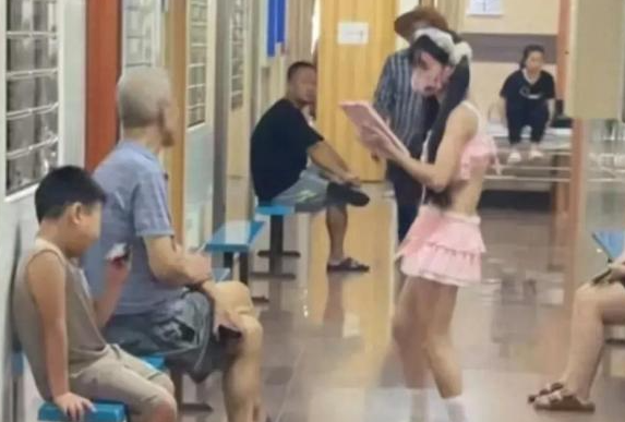 醫院回應女子穿著暴露在院內跳舞 畫面曝光簡直不忍直視
