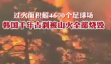 韓國千年古剎被燒毀 實在太恐怖了