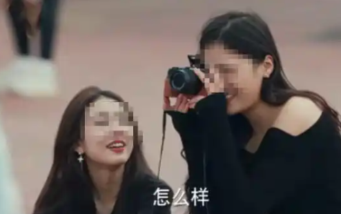 女生發現自己被拍進熱播劇還有臺詞 這也太罕見了